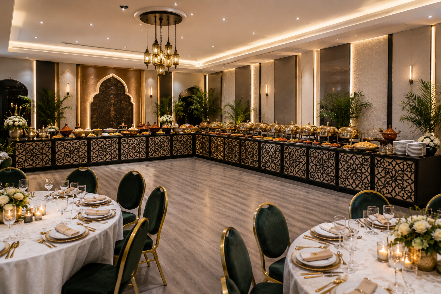 Marokkaanse catering op locatie van Tropicana Breda